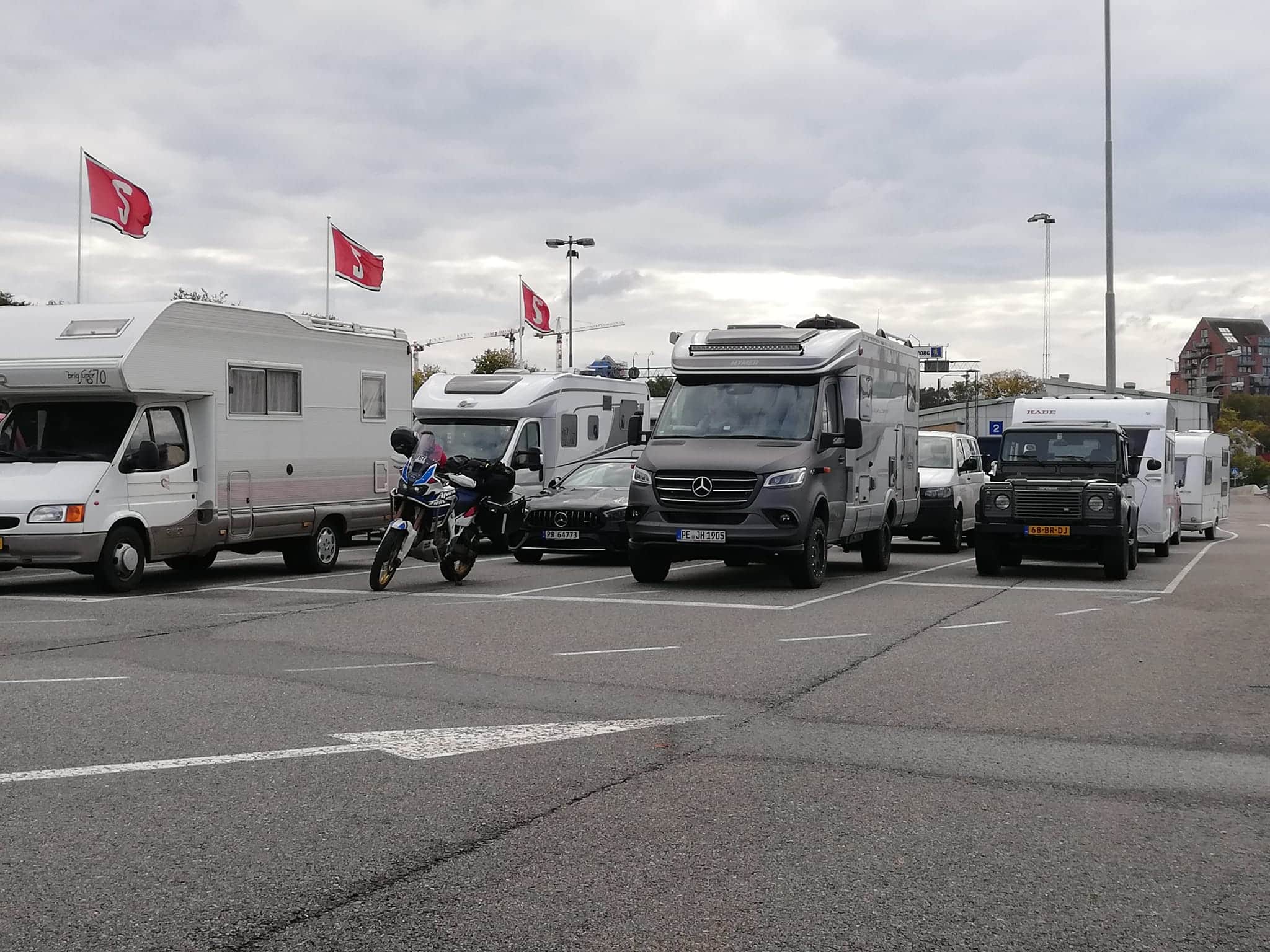 campers in zweden